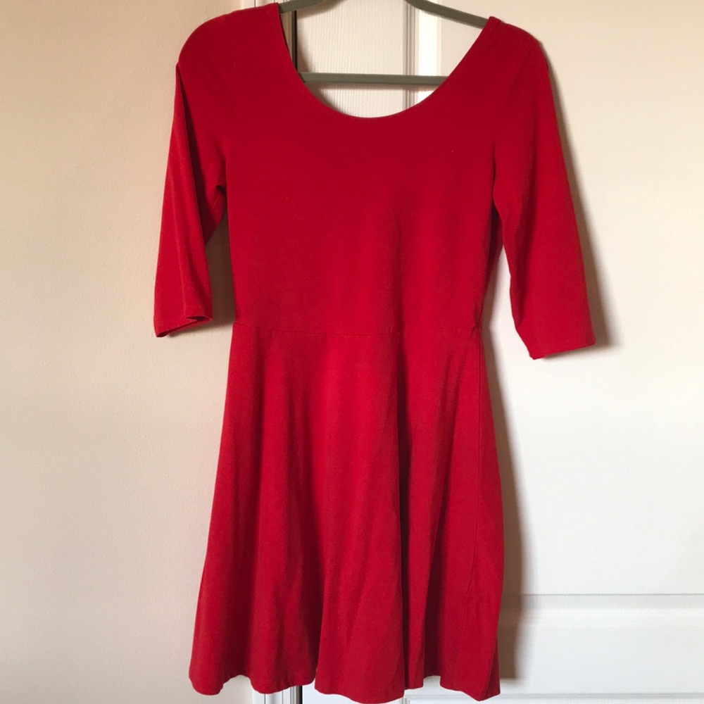 EXPRESS Red dress